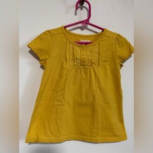 Oshkosh yellow 3T blouse